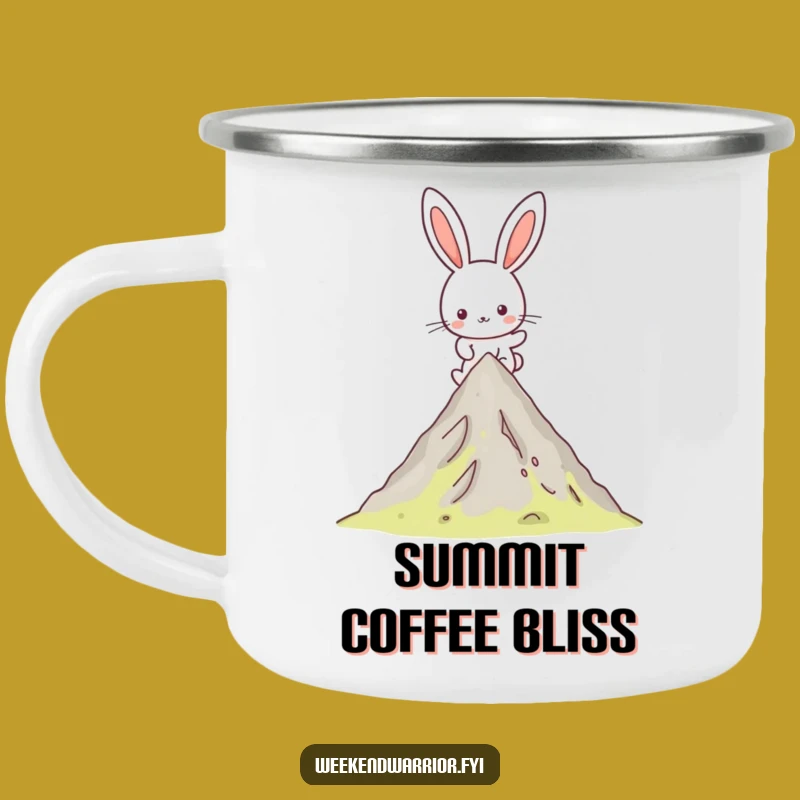 Funny Kawaii Rabbit Hike Camping Mug - Adventure Fuel