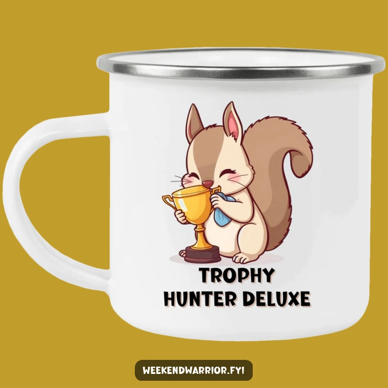 Funny Squirrel Campfire Mug - Hilarious Trophy Winner's Drinkware