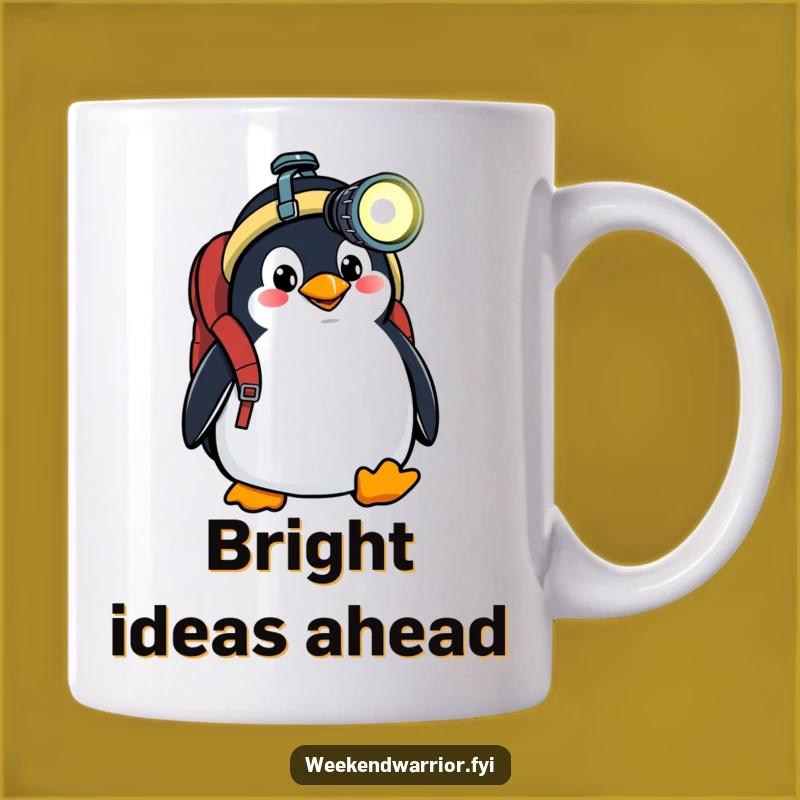 Funny Penguin Explorer Mug: Hilarious Adventures Start Here
