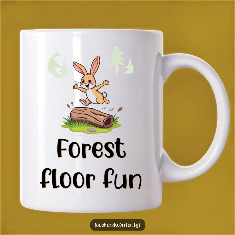 Funny Rabbit Trail Jumper Mug: Hilarious Start to Your Morning