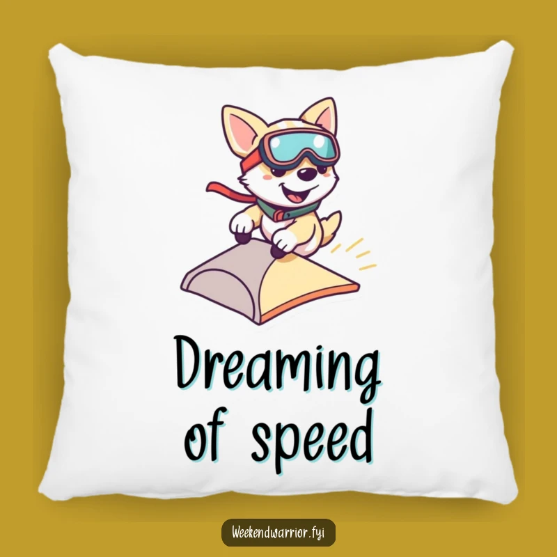 Funny Dog Zipping Pillow: Cozy Up with Fast Canine Comfort, a Perfect Funny Gift