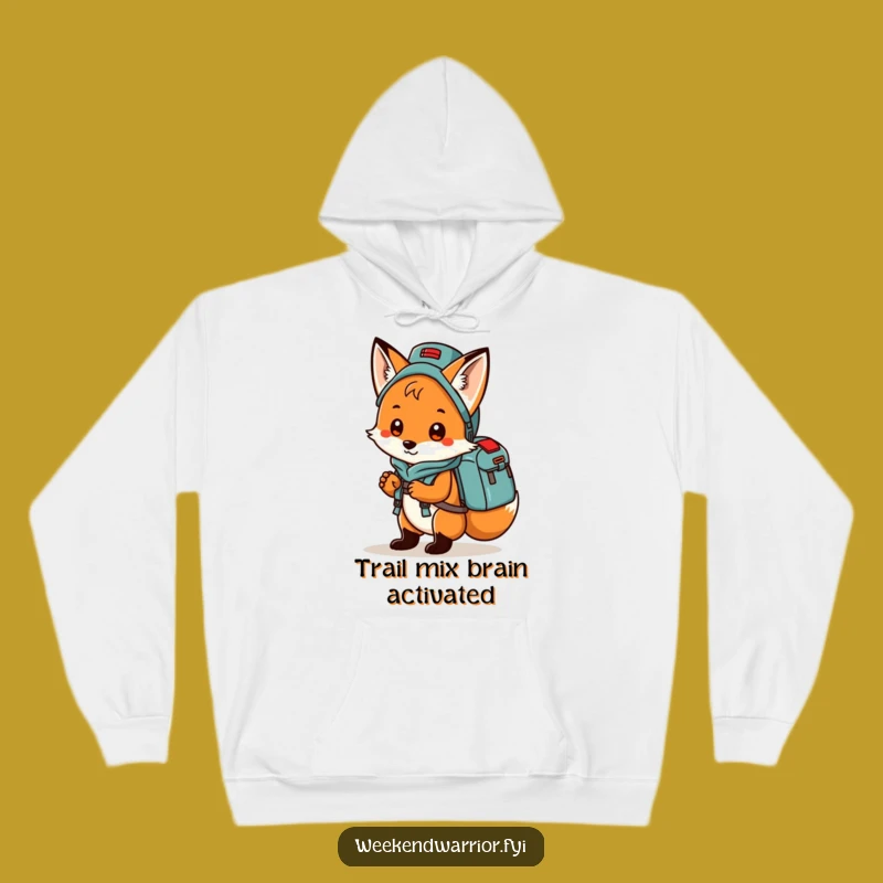 Funny Fox Hoodie: Cozy and hilarious, this backpack fox hoodie is a perfect funny gift.