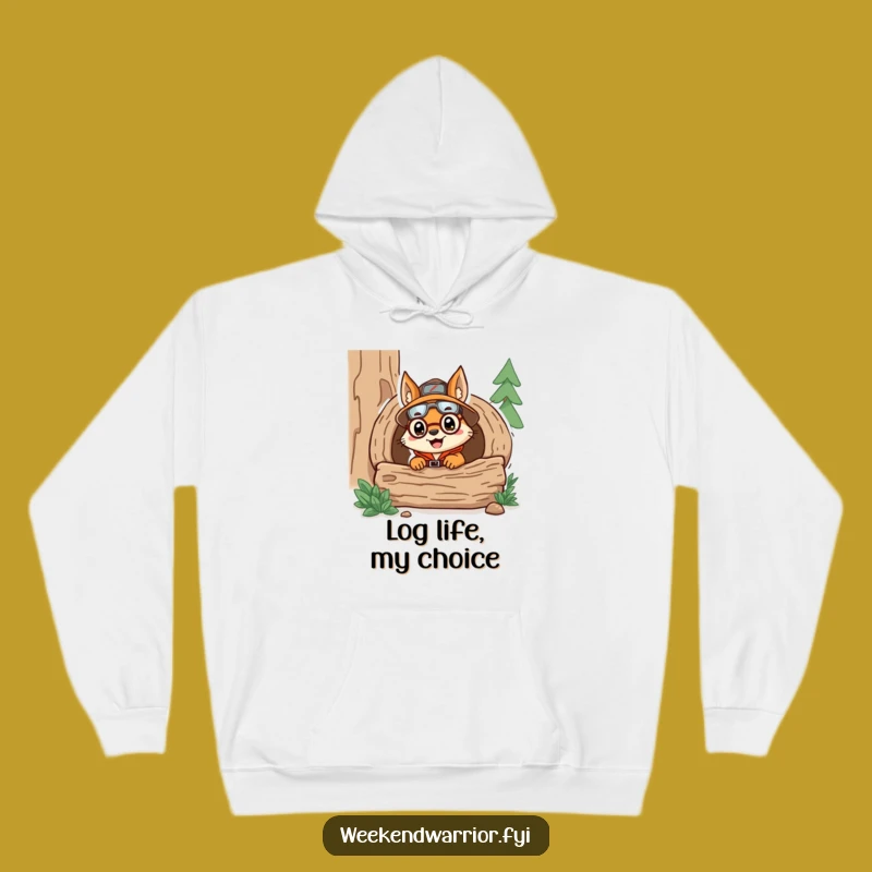 Funny Explorer Squirrel Hoodie: Cozy and Hilarious Adventure Wear