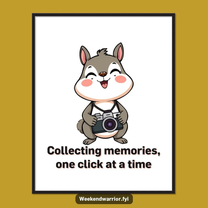 Free Printable Wall Art: Squirrel's Eye View for Energetic Decor!