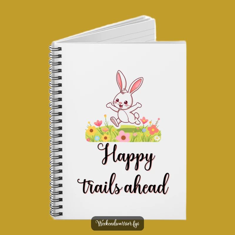 Funny Bunny Meadow Notebook: Jot Down Your Happy Thoughts!