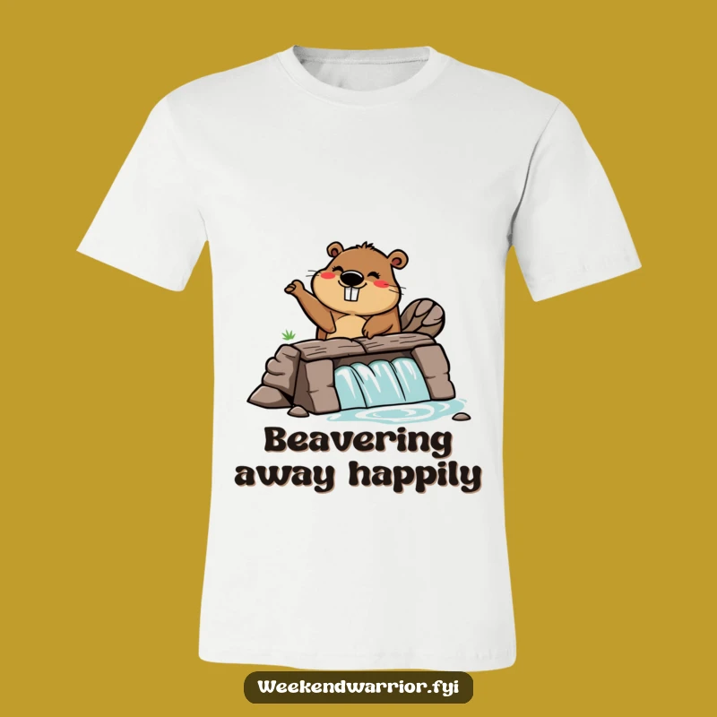Funny Beaver Dam T-Shirt: Work Hard, Laugh Harder!
