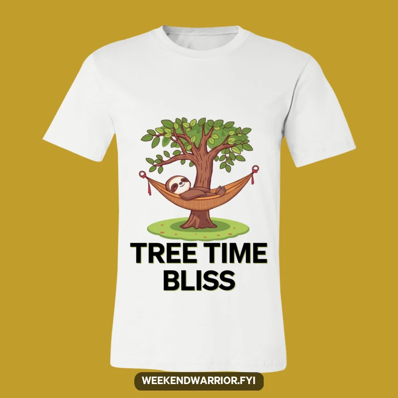 Funny Sloth Chill T-Shirt: Embrace Laziness Hilariously