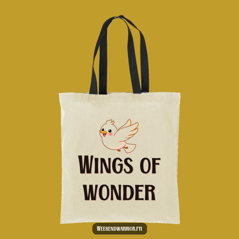 Funny Bird Sky Tote Bag: Hilarious Gift for Dreamers